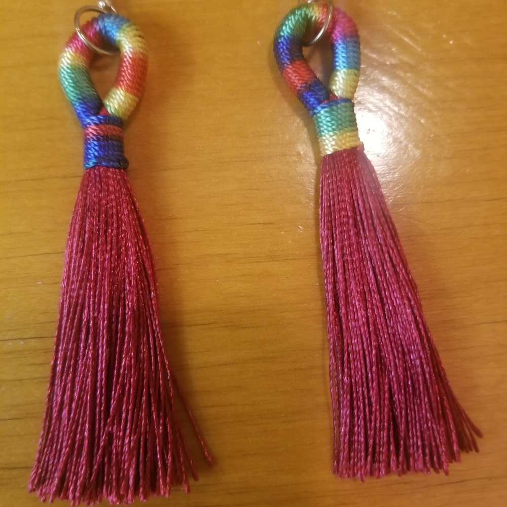 Bohemian Tassel Dangle Earrings